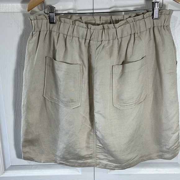 Banana Republic linen blend skirt - Picture 3 of 8